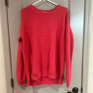 Vineyard Vines Pink Sweater in size large